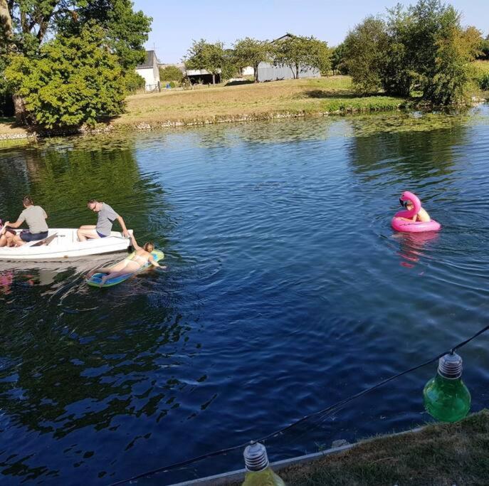 Les Roches-l'Eveque Detente Au Bord Du Loir - Spa Sauna - Gite 3 מראה חיצוני תמונה