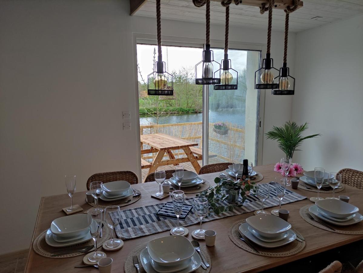 Les Roches-l'Eveque Detente Au Bord Du Loir - Spa Sauna - Gite 3 מראה חיצוני תמונה