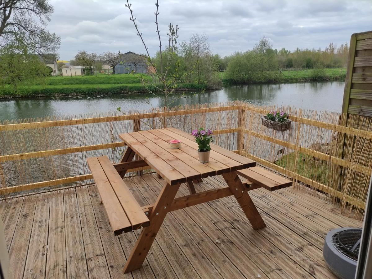 Les Roches-l'Eveque Detente Au Bord Du Loir - Spa Sauna - Gite 3 מראה חיצוני תמונה