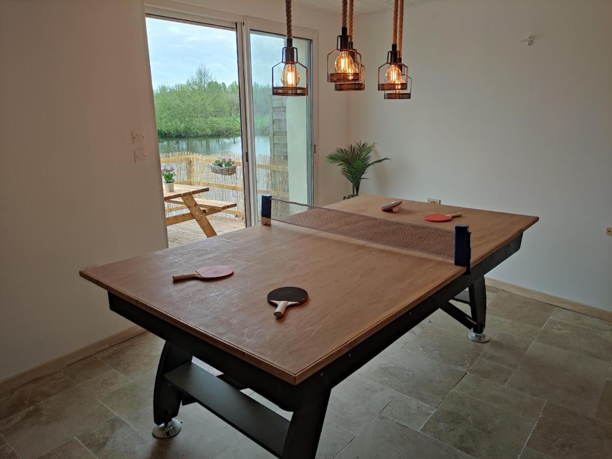 Les Roches-l'Eveque Detente Au Bord Du Loir - Spa Sauna - Gite 3 מראה חיצוני תמונה